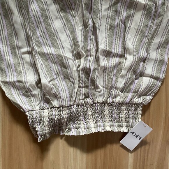 Ardene's Smocked Waist Wide Leg Pants - Picture 8 of 9